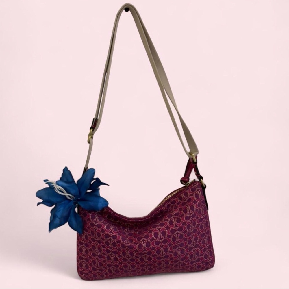 Coach Fuchsia Crossbody Bag